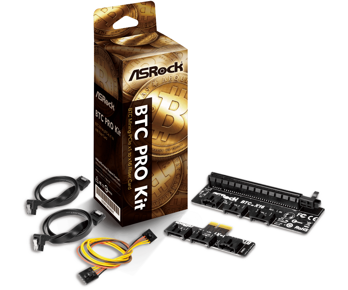 asrock btc pro kit